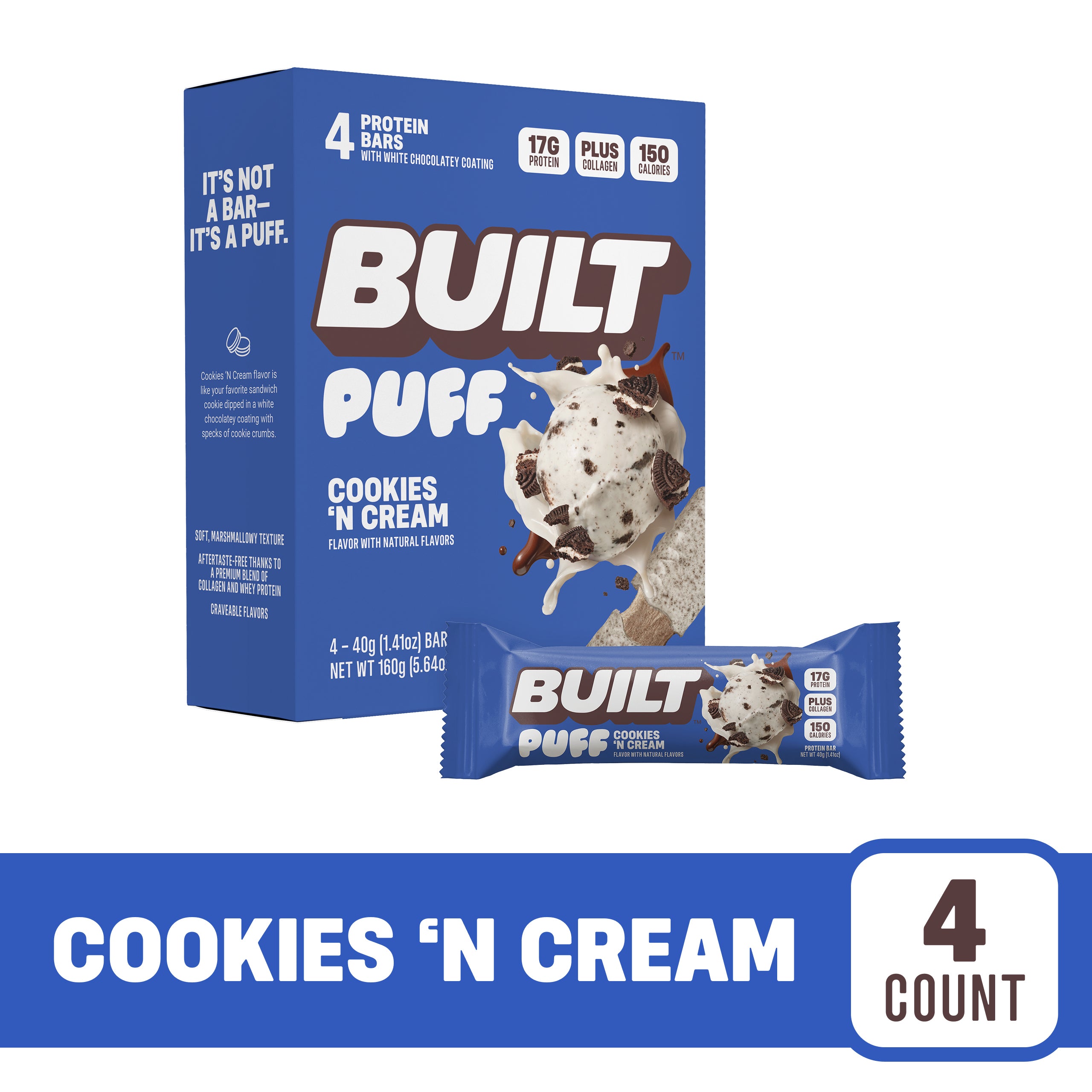 Cookies 'N Cream Puff 4ct Y8