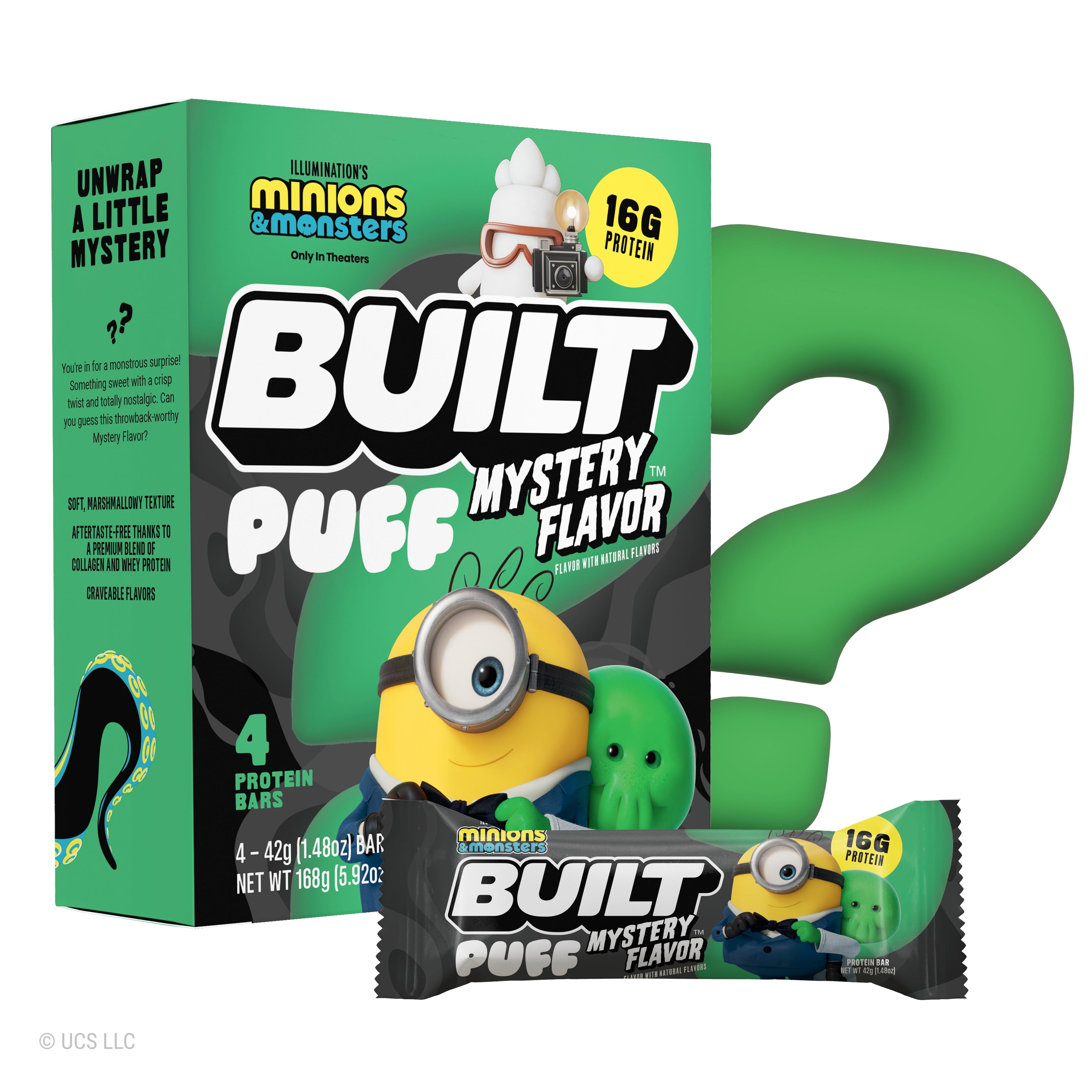 Minions and Monsters Mystery Puff 4ct N4