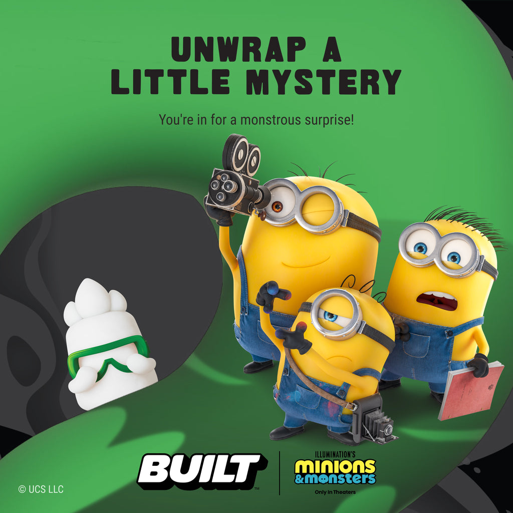 Minions and Monsters Mystery Puff 4ct N4