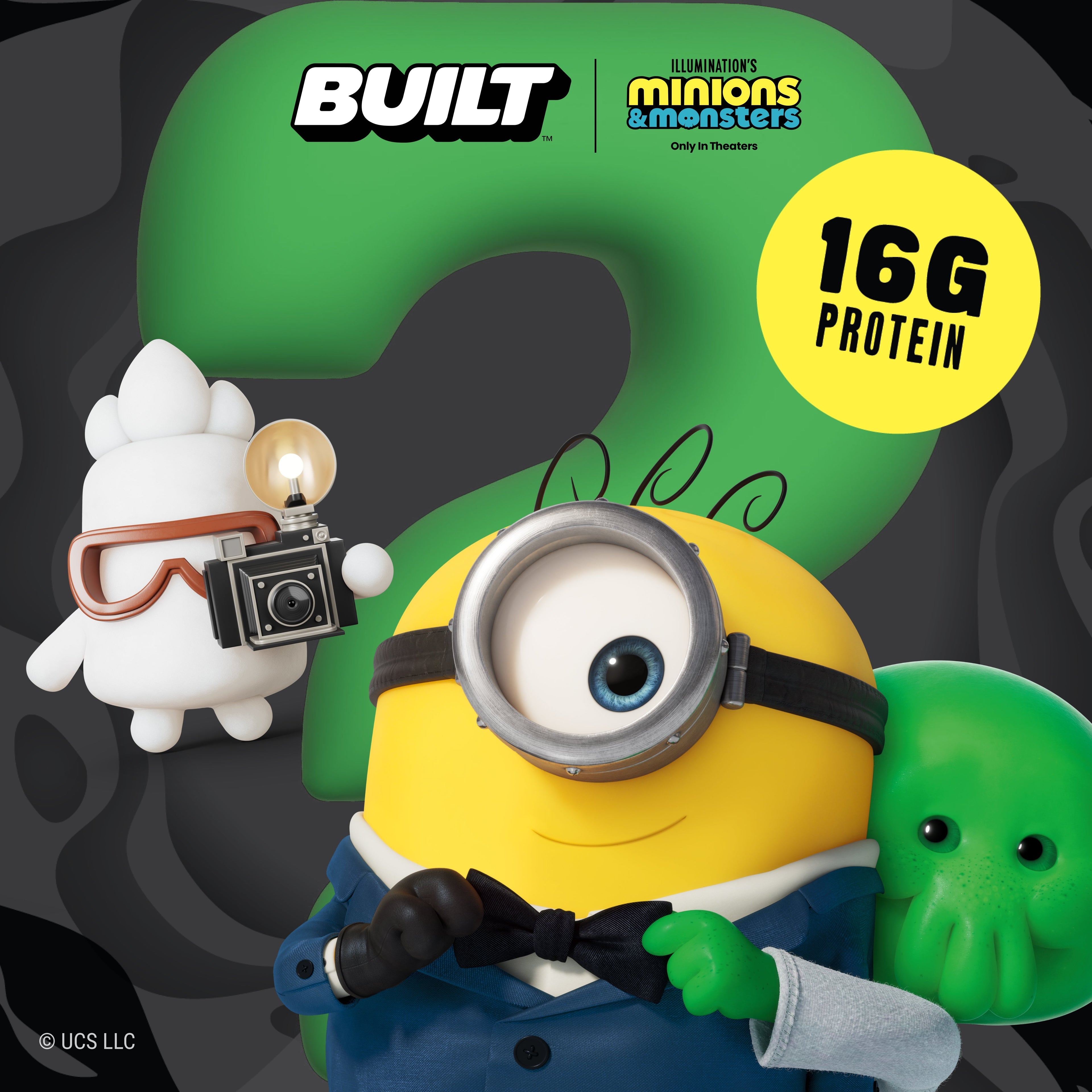 Minions and Monsters Mystery Puff 4ct N4