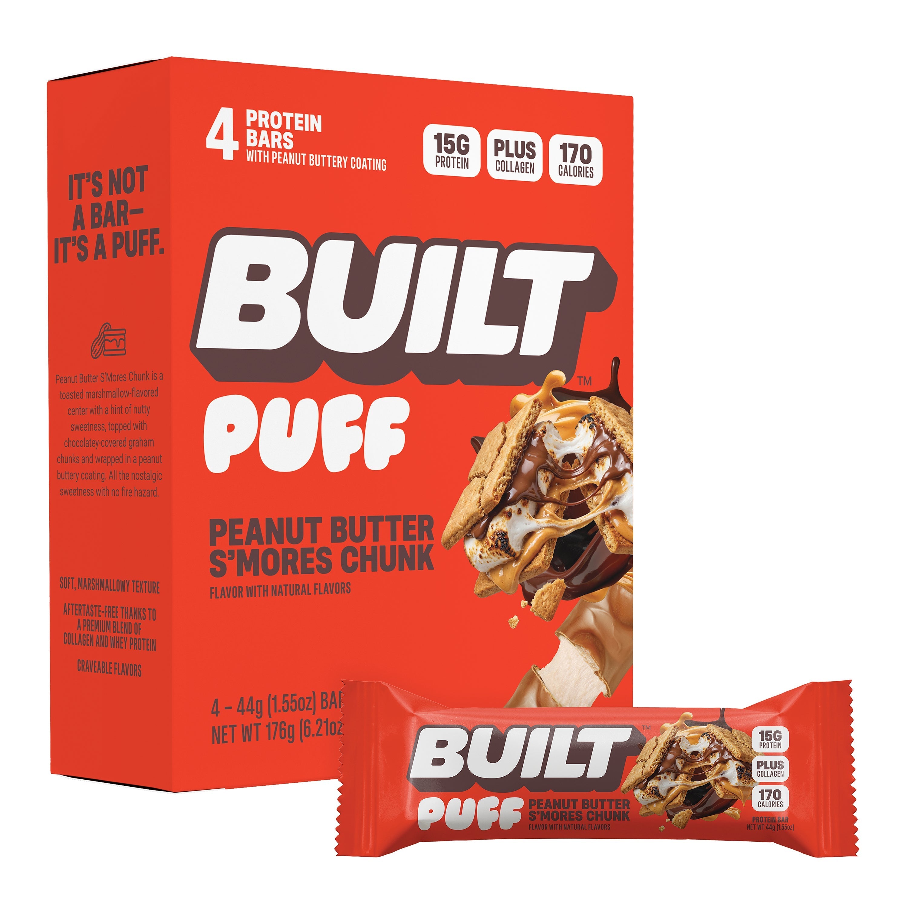 Peanut Butter S'mores Chunk Puff - 4ct L0