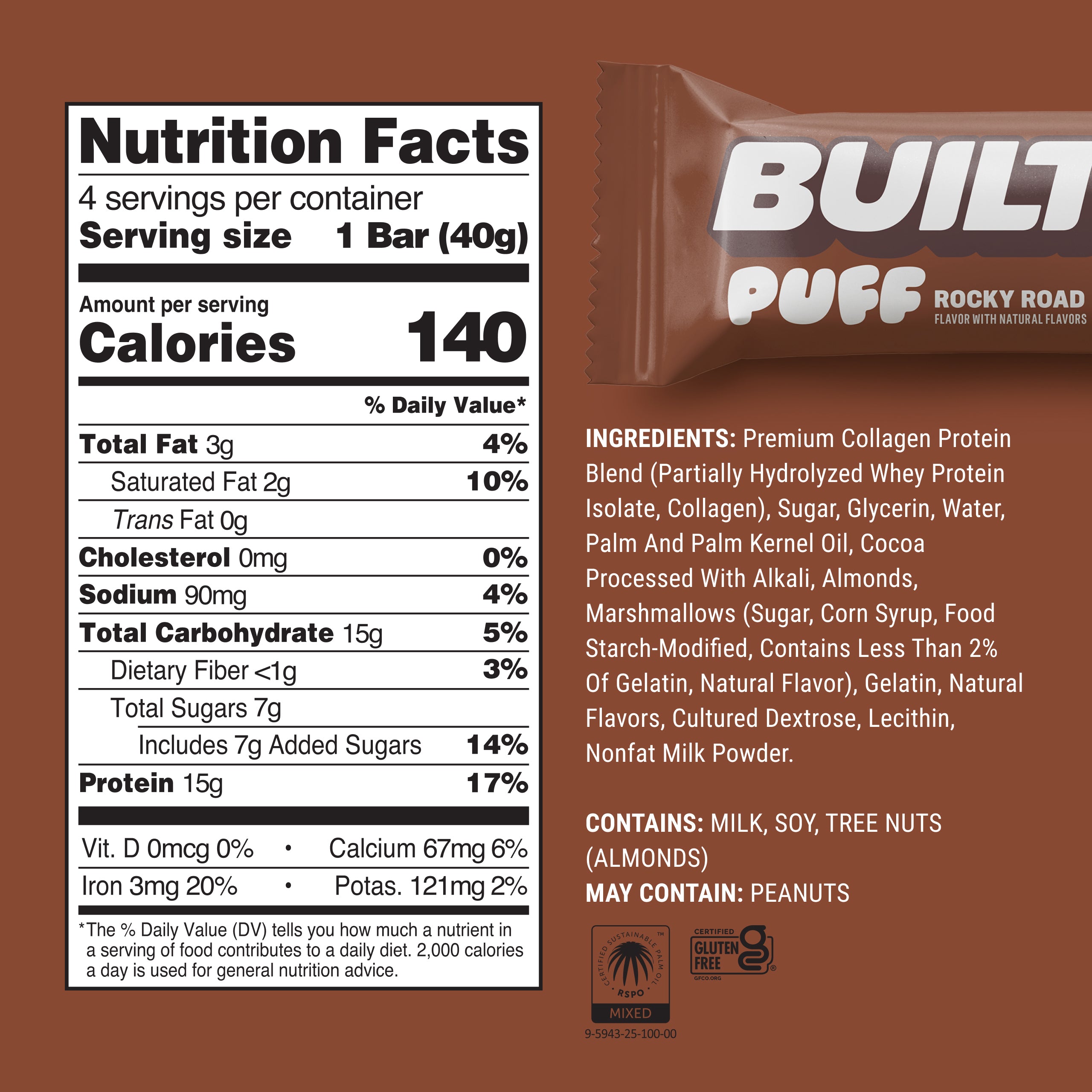 Rocky Road Puff 4ct T5