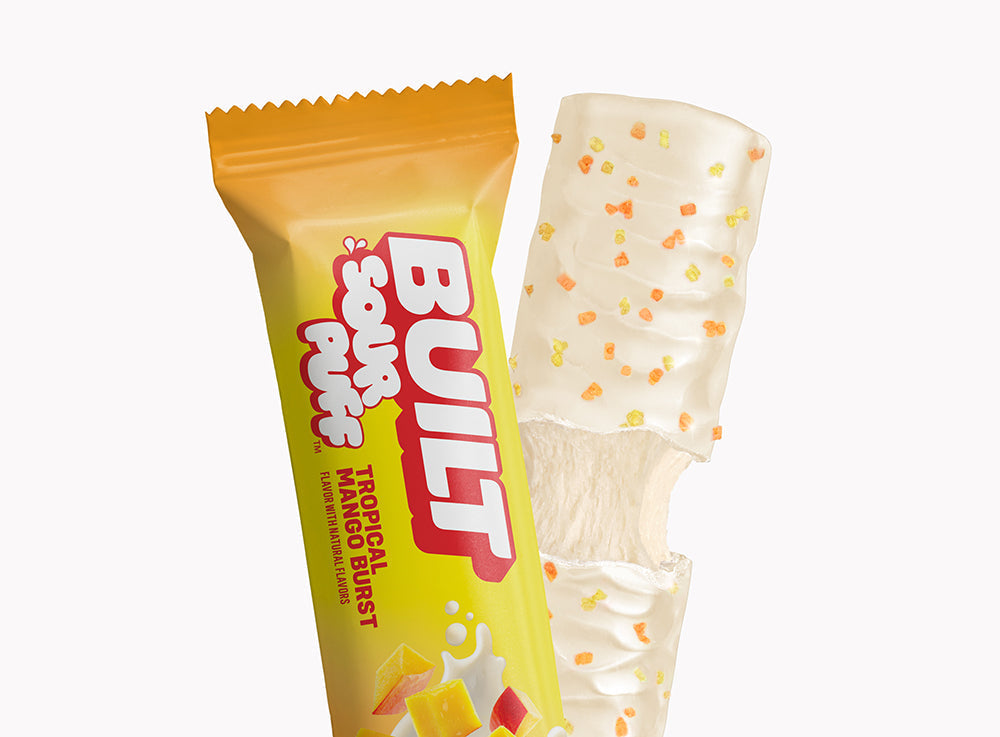 Tropical Mango Burst Sour Puff 4ct X1