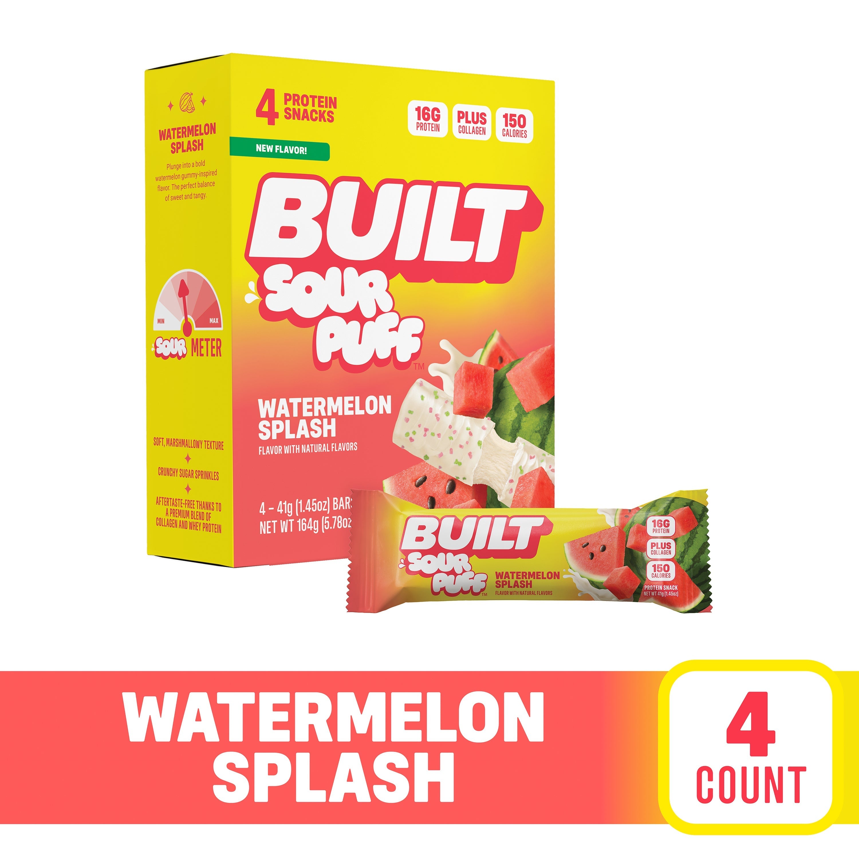 Watermelon Splash Sour Puff 4ct W5
