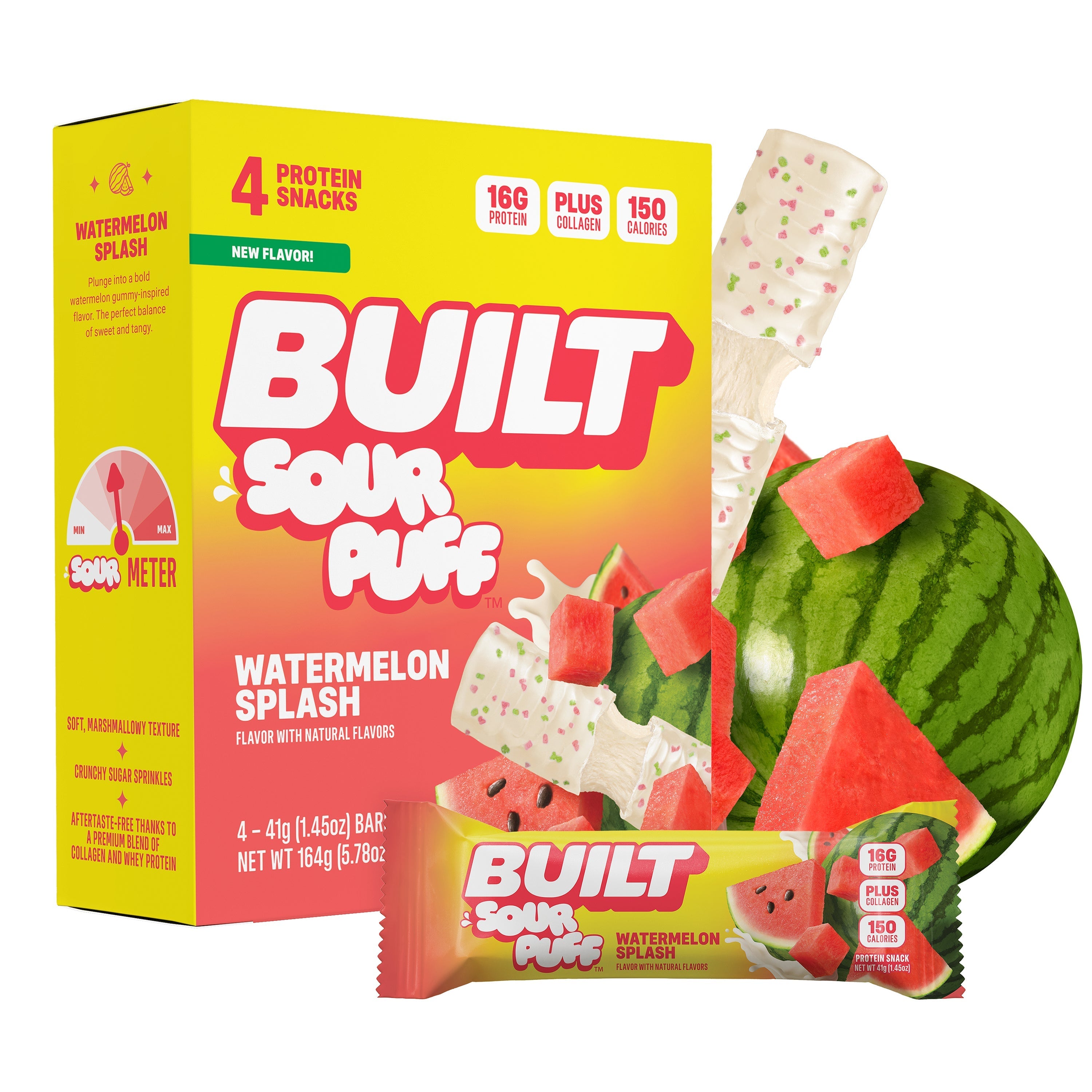 Watermelon Splash Sour Puff 4ct W5