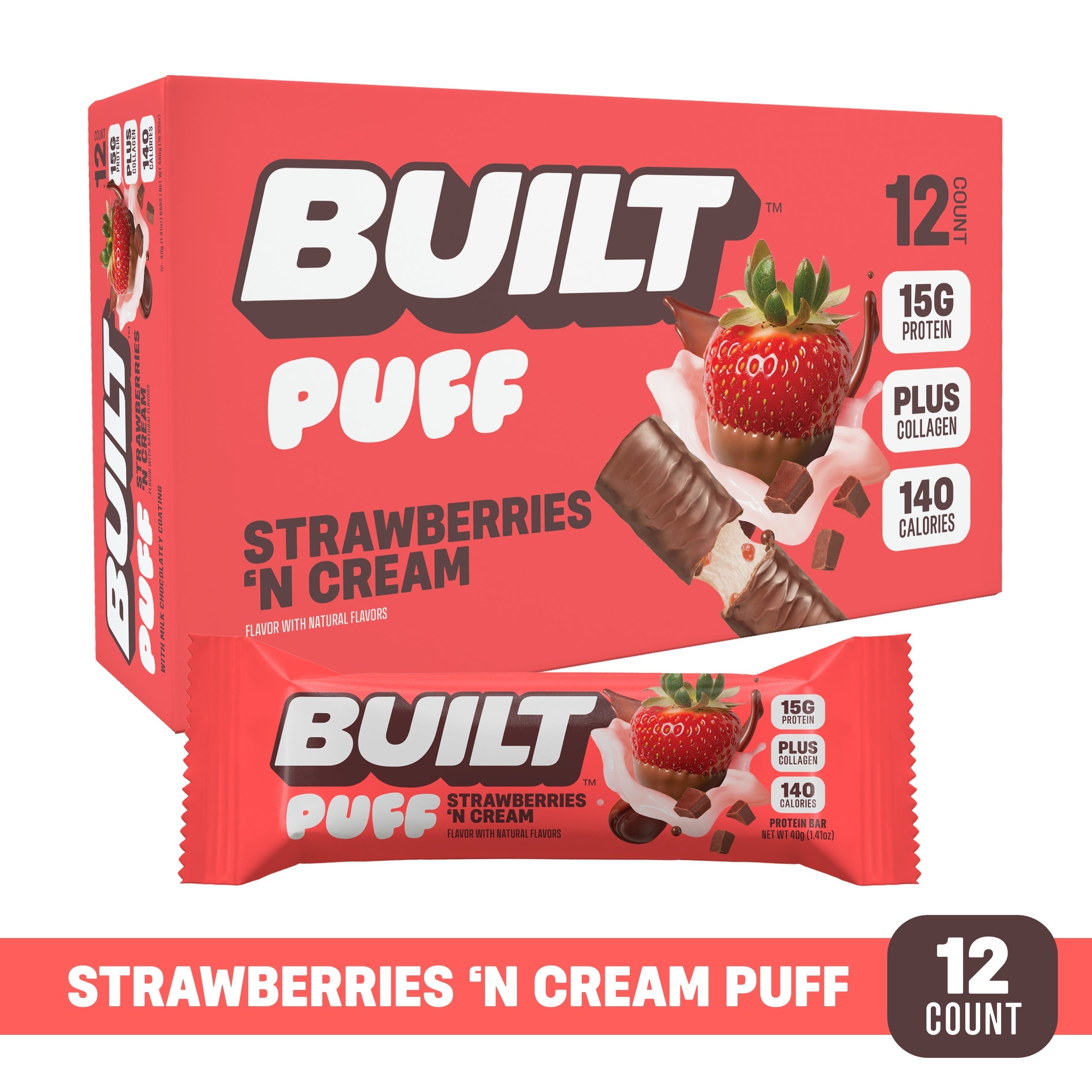 Strawberries 'N Cream Puff W2